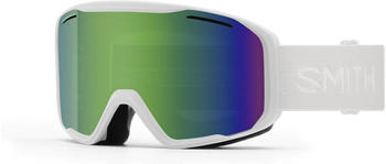 Smith Blazer Ski Goggles white/Green Solx Mirror Antifog/CAT2 (SMM00778-1DGC5-UNICA)