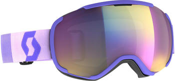 Scott Faze II Ski Goggles (271816-6039-ENHTEALCHR) Lila Enhancer Teal Chrome CAT2