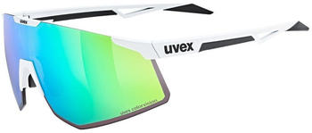 uvex pace perform CV white matt/glossy green