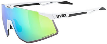uvex pace perform s CV white matt/glossy green