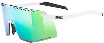 uvex pace stage CV white matt/glossy green