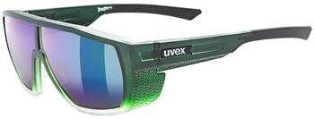 uvex mtn style CV green matt fade/mirror green