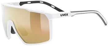 uvex mtn perform s white matt/mirror gold