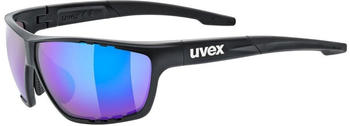 uvex Sportstyle 706 CV black mat/buzzy blue
