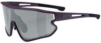 uvex sportstyle RXs 4301 plum matt/colorvision nature lens - silver mirror