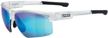 uvex sportstyle RXi 4104 frost matt/brown lens - blue mirror