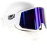 100% Snowcraft Xl Hiper Ski Goggles white/Mirror Violet Lens/CAT3 (196261024463)