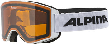 Alpina Sports Narkoja Dh Ski Goggles white/Orange/CAT2 (A7264111)