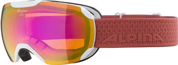 Alpina Sports Pheos S Hm Ski Goggles white/Pink Sphere/CAT2 (A7214815)