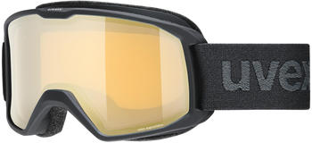 uvex Elemnt Fm Ski Goggles black/Mirror Gold Lasergold Lite/CAT2 (S55.0.640.2230)