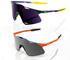 100% Hypercraft matte metallic digital brights/dark purple lens