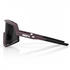 100% Glendale soft tact deep purple/black mirror + clear lens