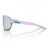 100% Norvik polished translucent lavender/hiper lavender mirror