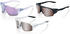 100% Norvik polished translucent lavender/hiper lavender mirror