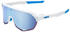 100% S2 se movistar team white/HIPER blue multilayer mirror lens