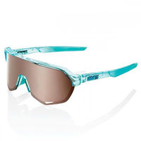 100% S2 Brille HiPER Polished Translucent Mint/Silver Mir