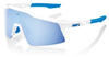100% Speedcraft (SL) movistar team white/HIPER blue multilayer mirror
