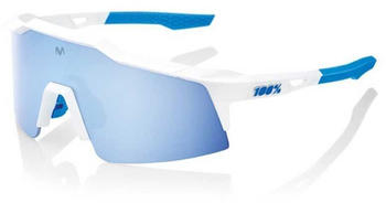 100% Speedcraft (SL) movistar team white/HIPER blue multilayer mirror