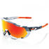 100% Speedtrap soft tact grey camo/HIPER red multilayer mirror