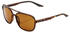 100% Kasia soft tact havana/bronze peakpolar mirror