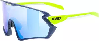 uvex sportstyle 231 2.0 blue-yellow matt/mirror blue