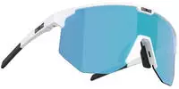 Bliz Hero Small Brille White/Brown Blue
