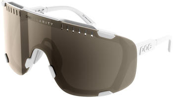 POC Devour hydrogen white/clarity trail/partly sunny silver