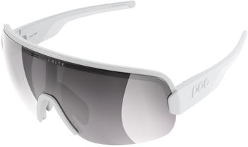 POC Aim hydrogen white/clarity road/sunny silver