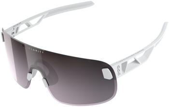 POC Elicit hydrogen white/clarity road/sunny silver