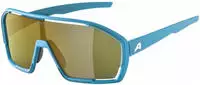Alpina A8686081, Alpina Bonfire Q-lite smoke-blue matt mirror gold (81) one size