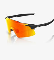 100 Percent Aerocraft Soft Tact Black - HiPER Multilayer Mirror Lens Schwarz Modell