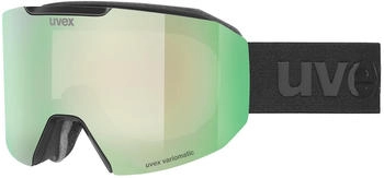 uvex Evidnt ATTRACT V Small black matt/mirror green