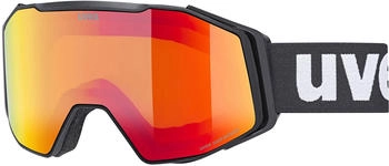 uvex Gravity FM black matt-mirror red