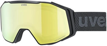 uvex Gravity FM black matt-mirror yellow