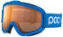 fluorescent blue/partly sunny light orange