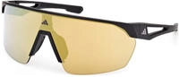Adidas SP0103 Unisex-Sonnenbrille Halbrand Monoscheibe Kunststoff-Gestell,...
