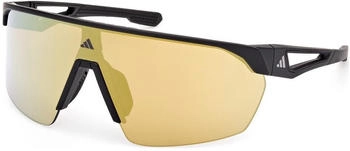 Adidas Anemos Sport Sunglasses matt schwarz/ braun verspiegelt