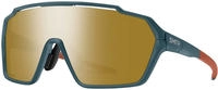 Smith MTB-Sportbrille Shift Mag Matte Pacific/Sedona - ChromaPop Bronze Mirror Blau