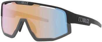 Bliz Eyewear Mixte Fusion Small (0ZB7013) matte black/coral/orange mirror blue