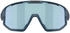 Bliz Eyewear Mixte Fusion Small (0ZB7013) matte blue/smoke mirror ice blue