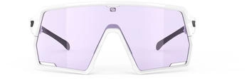 Rudy Project Kelion impactx photochromic 2 laser purple/white gloss – Adaptive Brillanz für jede Lichtsituation