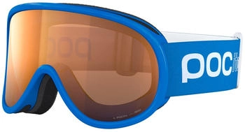 POC Pocito Retina fluorescent blue/partly sunny light orange