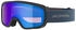 Alpina Sports Damen Skibrille/Snowboardbrille Scarabeo S MM black-dirtblue matt