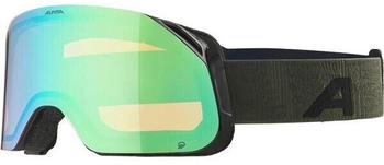 Alpina Sports Herren Brille BLACKCOMB Q black-olive matt
