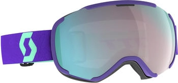 Scott Goggle Faze II deep purple + enhancer aqua chrome