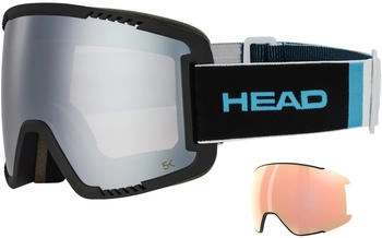 Head Contex Pro 5K Race chrome RD + Ersatzscheibe - Medium
