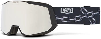 100% Snowcraft XL - HiPER Grey-Blue w/Silver ML Mir nico porteous