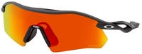 Oakley OO9495-0336, Oakley Radar Plate Sunglasses Orange Prizm Ruby/CAT3 Matte Carbon
