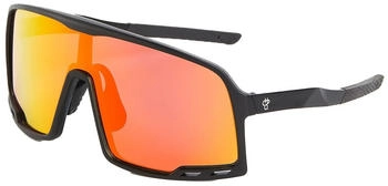 CHPO Henrik 16132PB matte black/red mirror