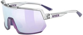 uvex Sportstyle 235 clear-met purple/mirror lavender